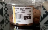 Amandes goût tiramisu