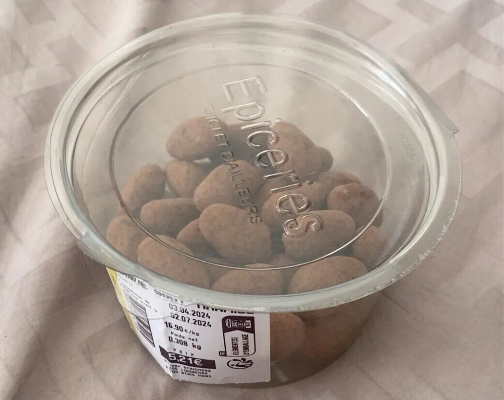 Amande goût tiramisu