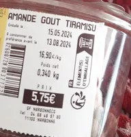 Amande goût tiramisu