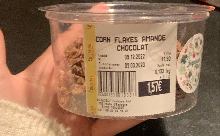 Corn flakes amande chocolat