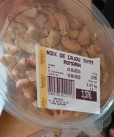 Noix de cajou thym romarin