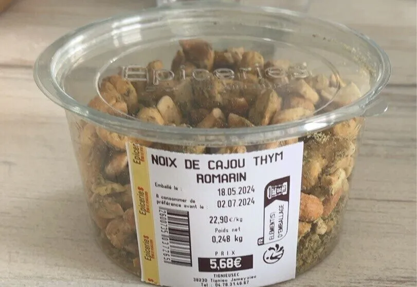 Noix de cajou thym romarin