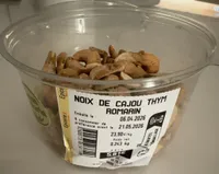 Noix de cajou thym romarain