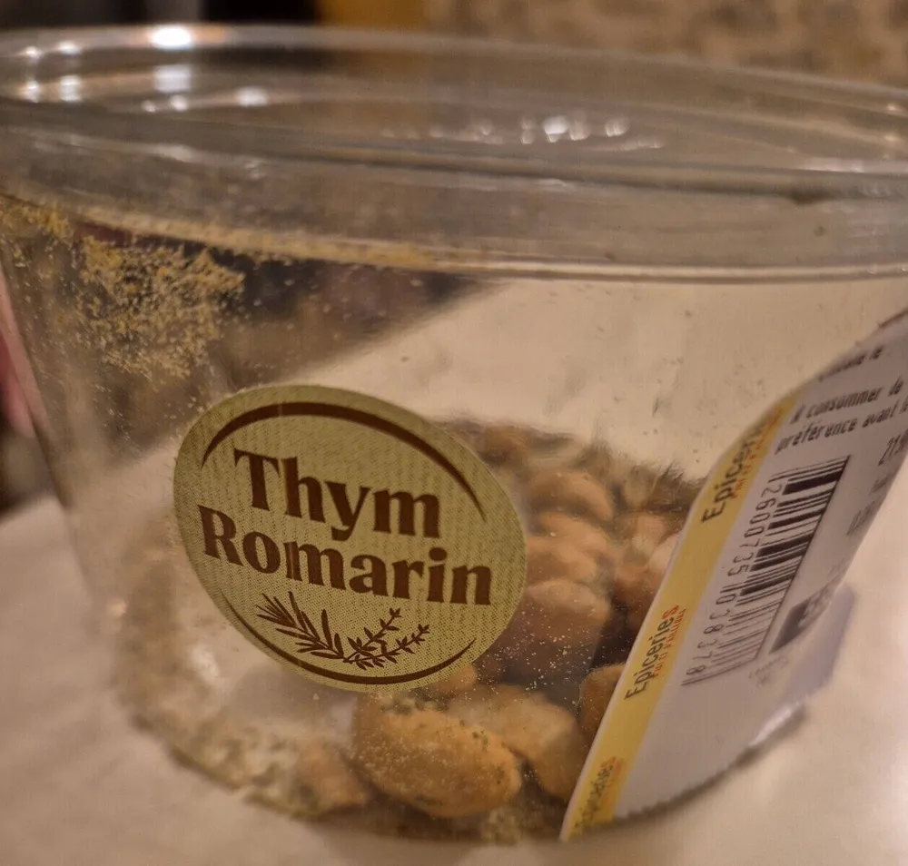 Noix de cajou thym romarin