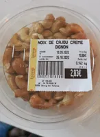 Noix de cajoix crème oignon