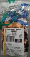 Assortiment boules chocolats