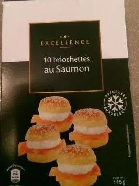 Briochettes au saumon