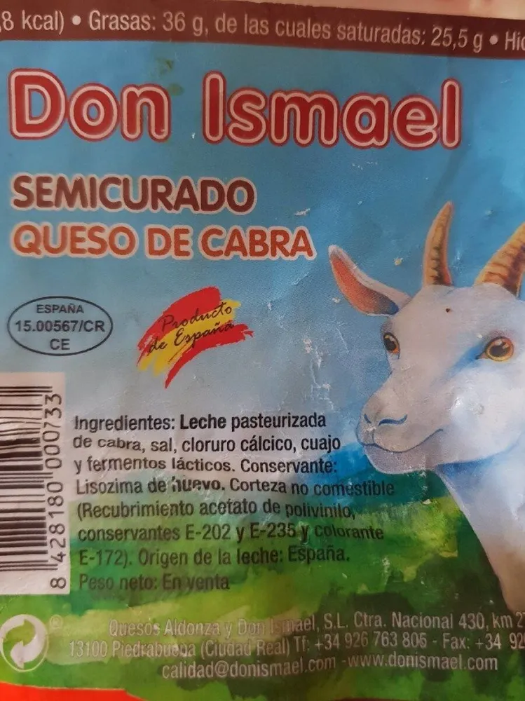 Semicurado Queso de Cabra