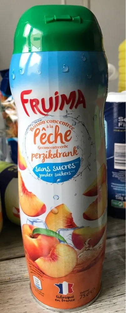 Sirop Pêche SS. Sucre