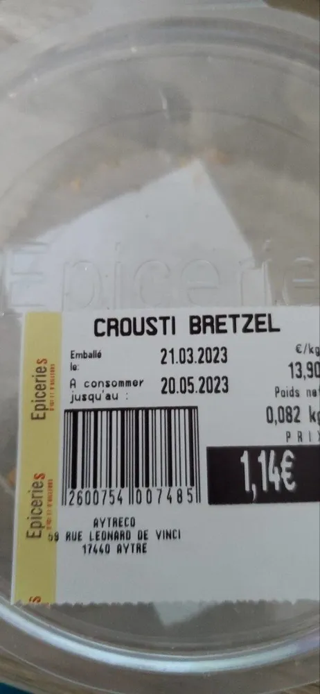 Crousti Bretzel