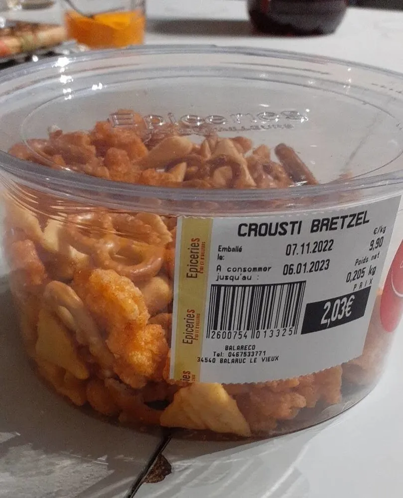 Crousti bretzel