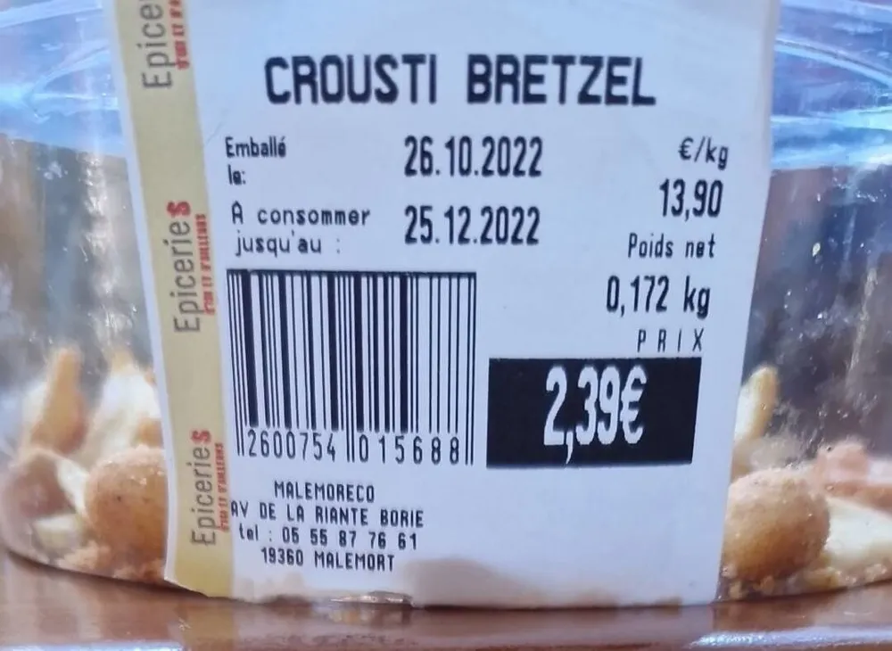 Crousti Bretzel