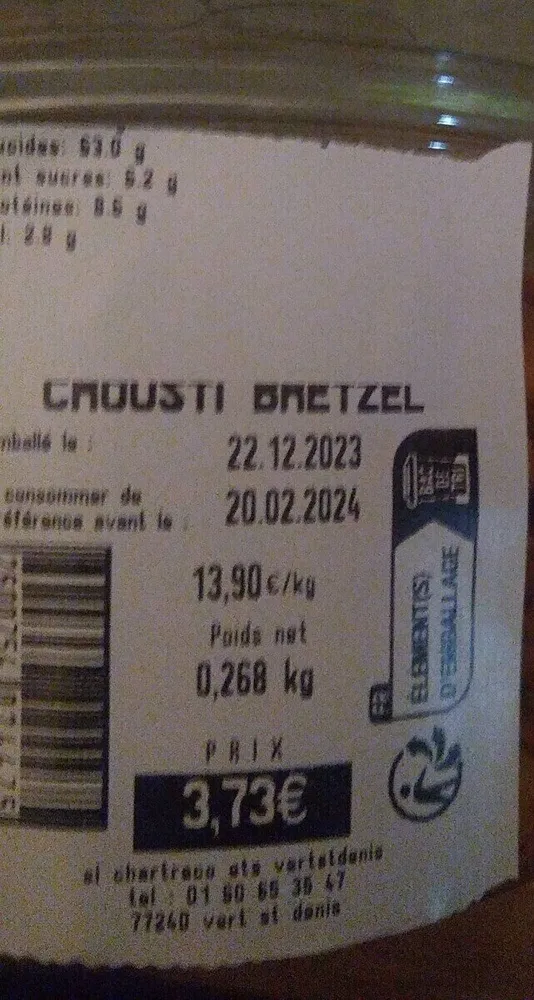 Crousti bretzel