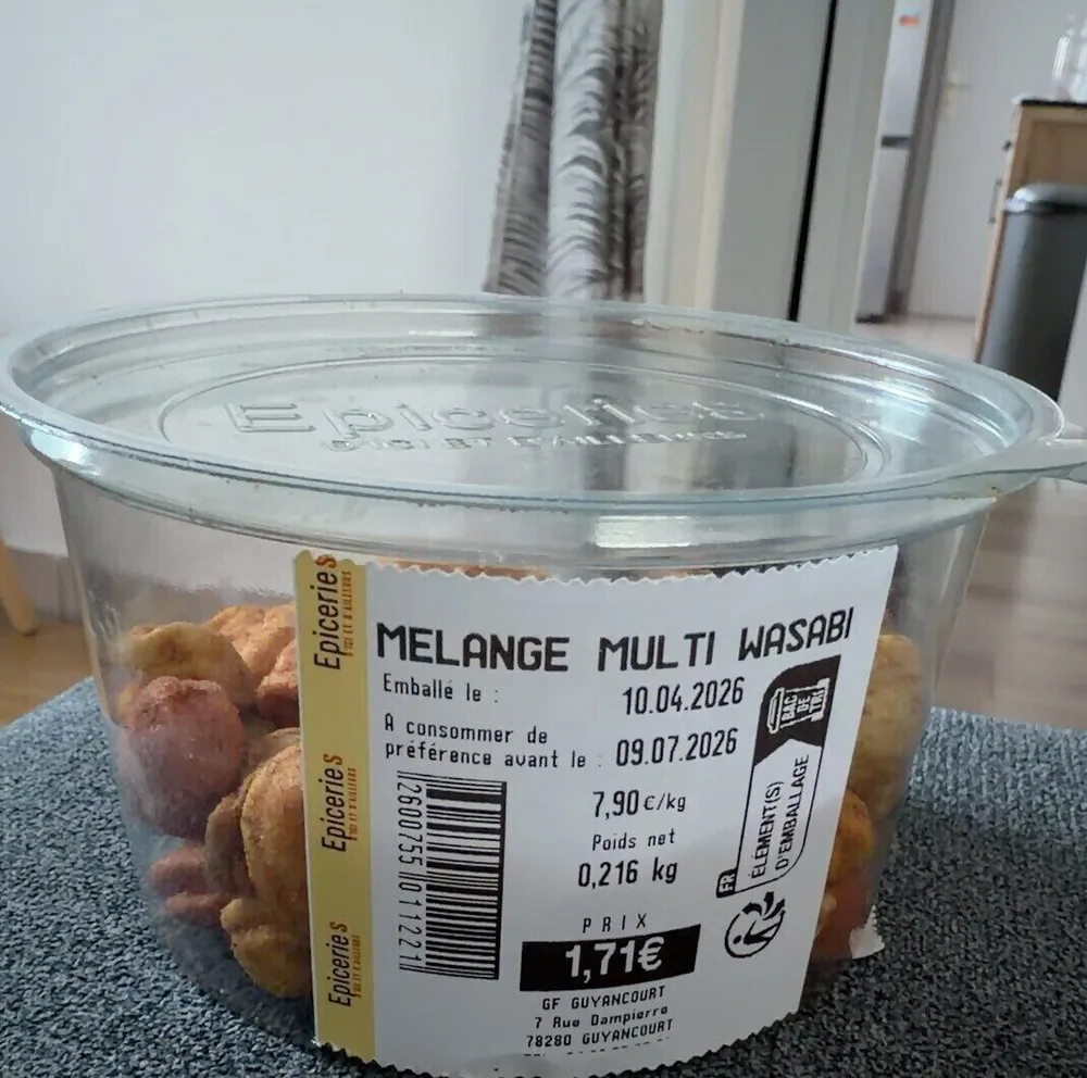 Melange muti wasabi