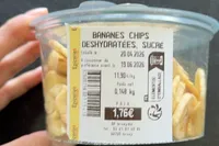 Bananes deshydratees