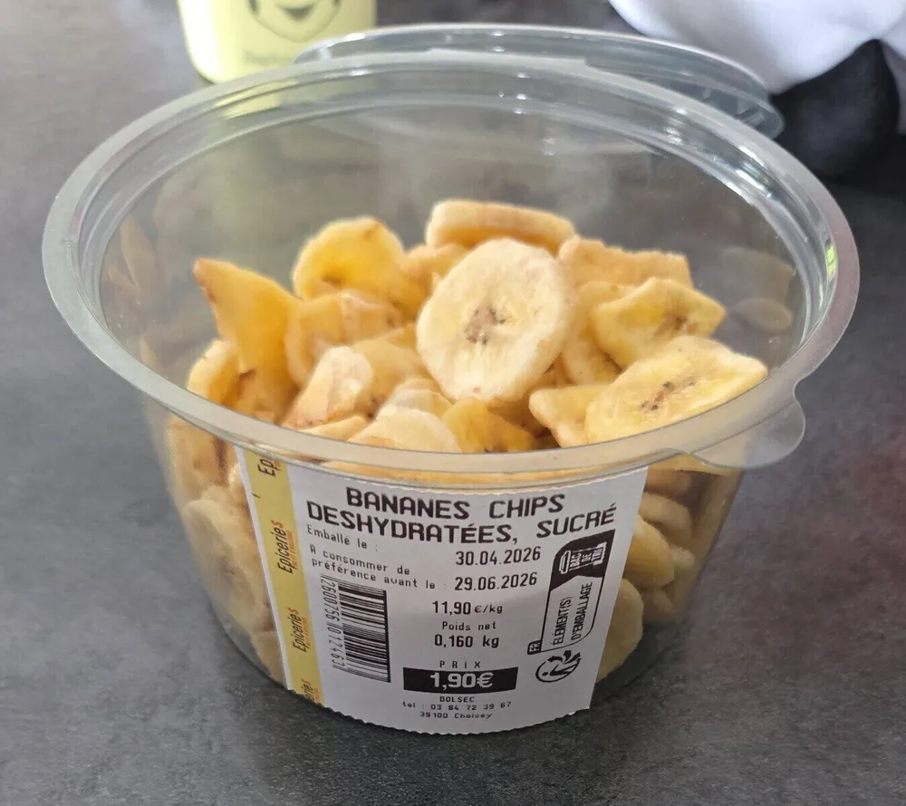 Chips banane