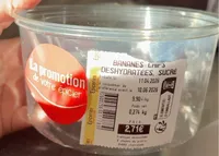 Banane chips déshydratée