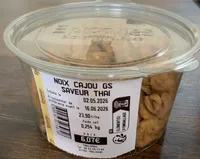 Noix de Cajou saveur Tom Yum