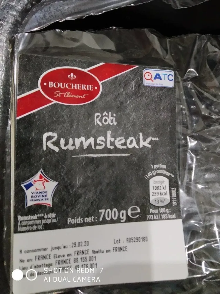 Rôti rumsteak
