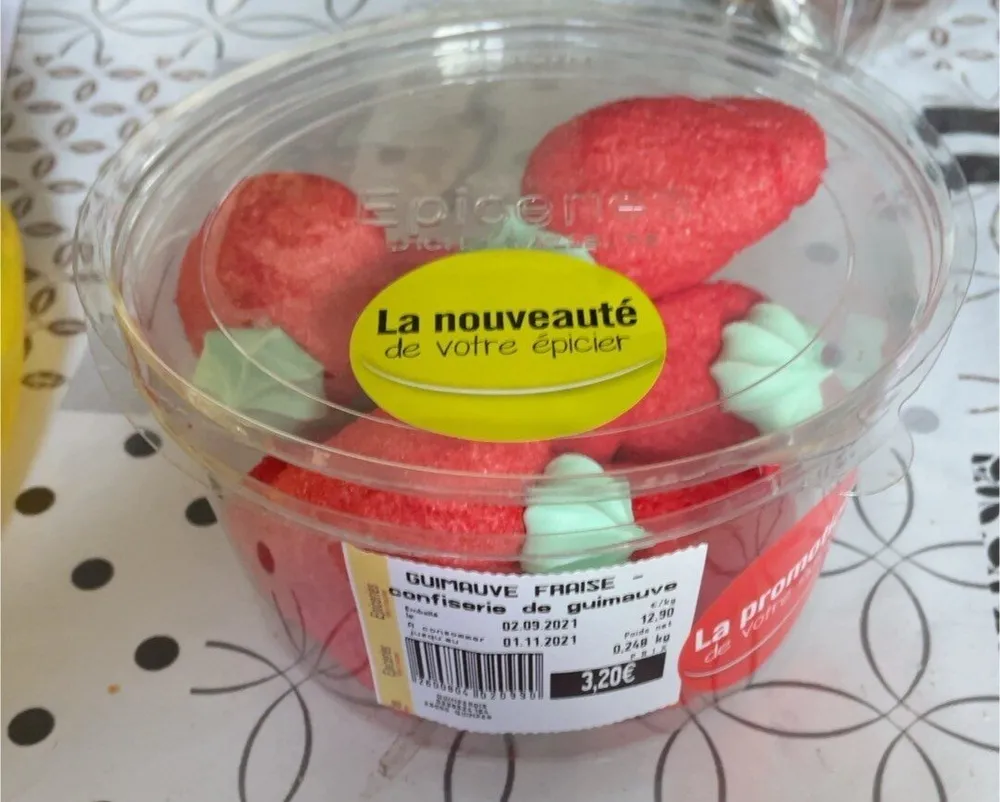 Guimauve a la fraise