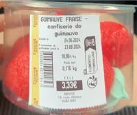 GUIMAUVE FRAISE-confiserie de guimauve