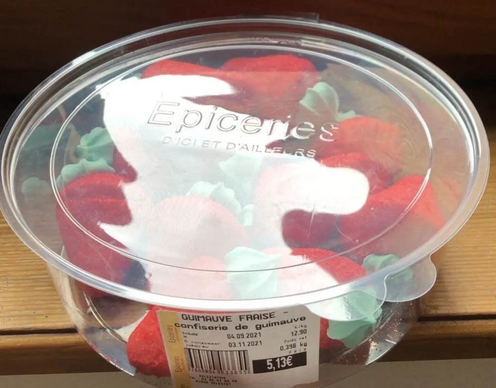 Guimauve fraise