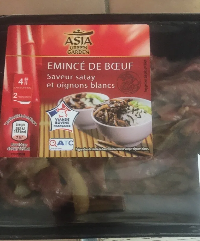 emince de boeuf