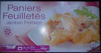 Paniers Feuilletés - Jambon Fromage