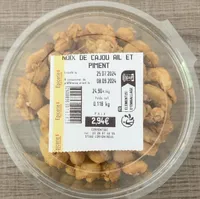Noix de cajou ail et piment