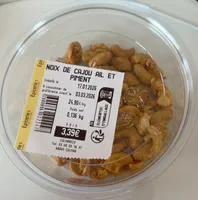 Noix de cajou ail et piment