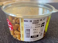 Noix de cajou ail et piment