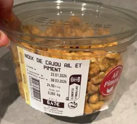 Noix de cajou ail et piment