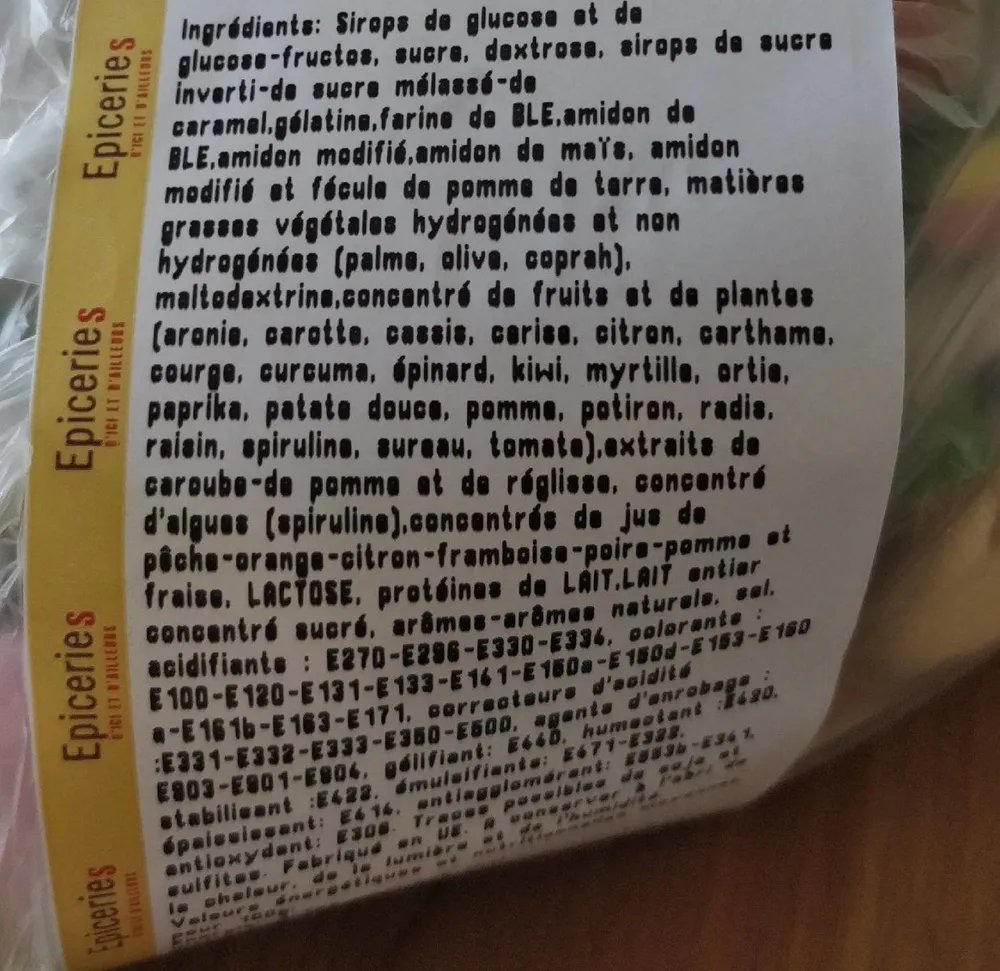 Bonbons vrac