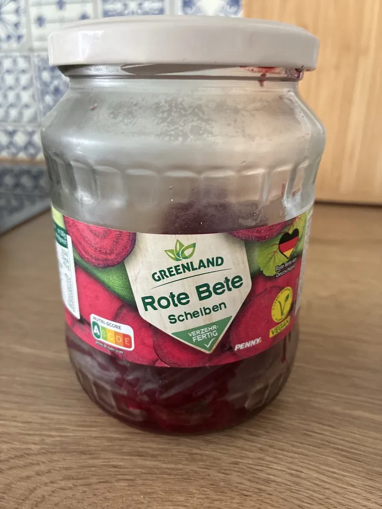 Rote Beete Scheiben