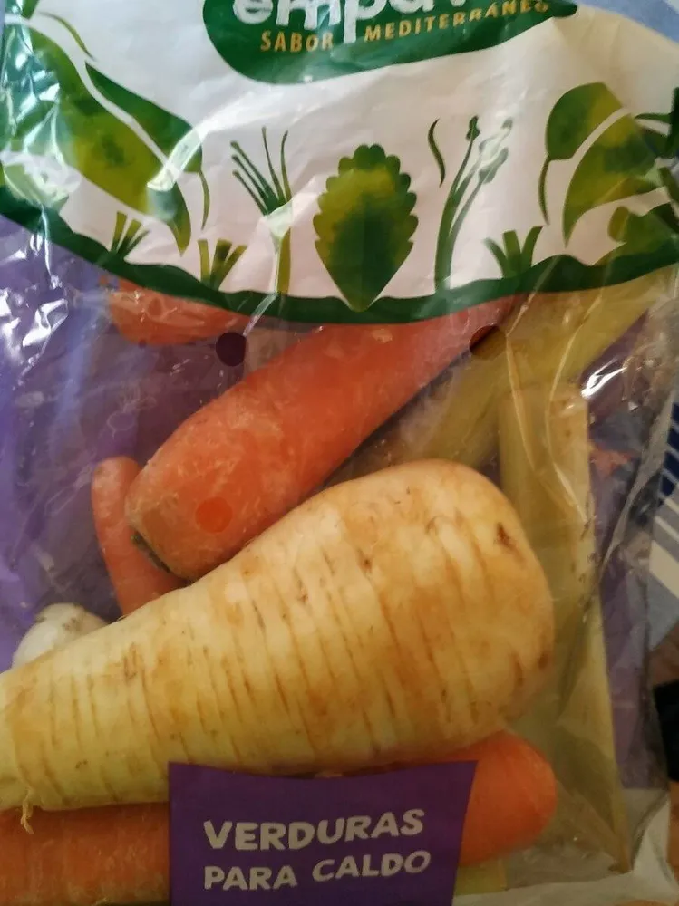 Verduras para caldo empaval
