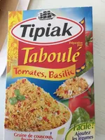 Taboulé tomates, basilic