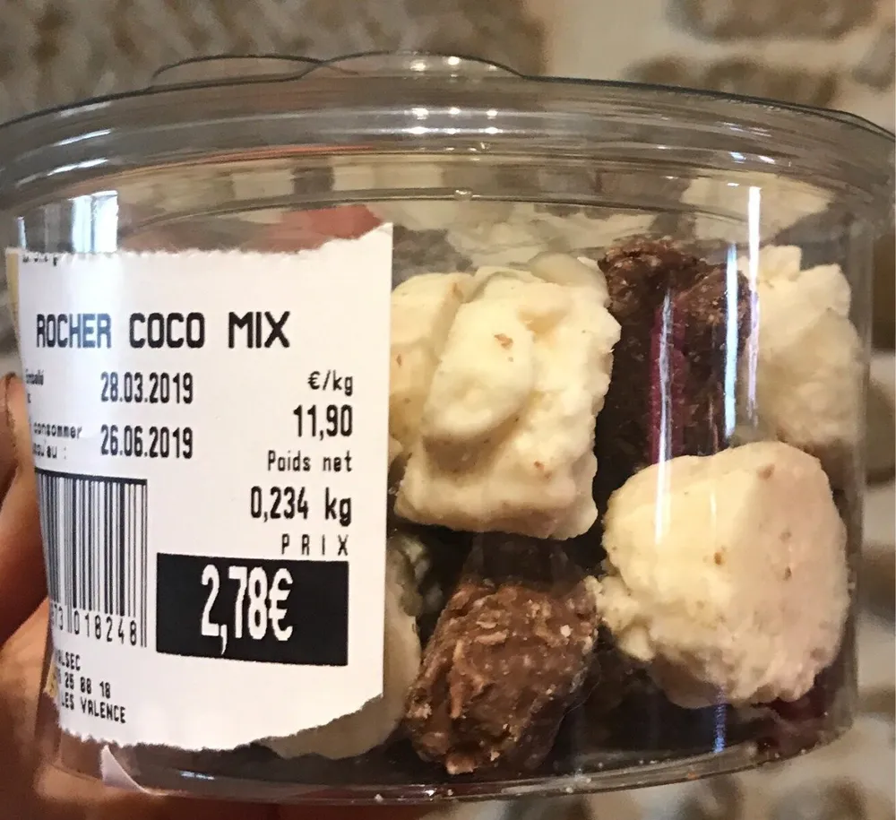 Rocher coco mix