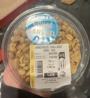 Arachides grillées sans sel