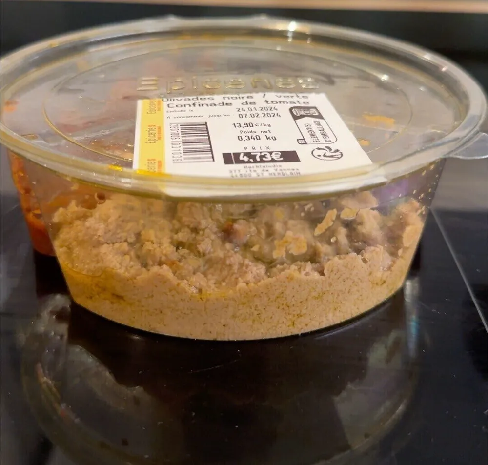 Tapenade Grand frais