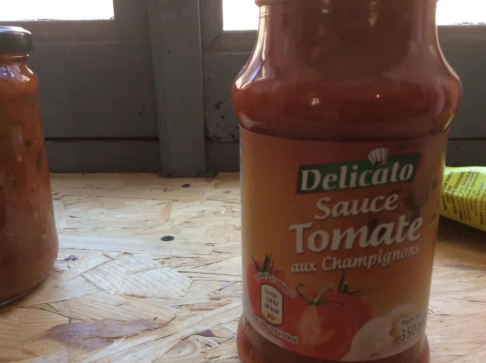 Sauce tomate aux champignons