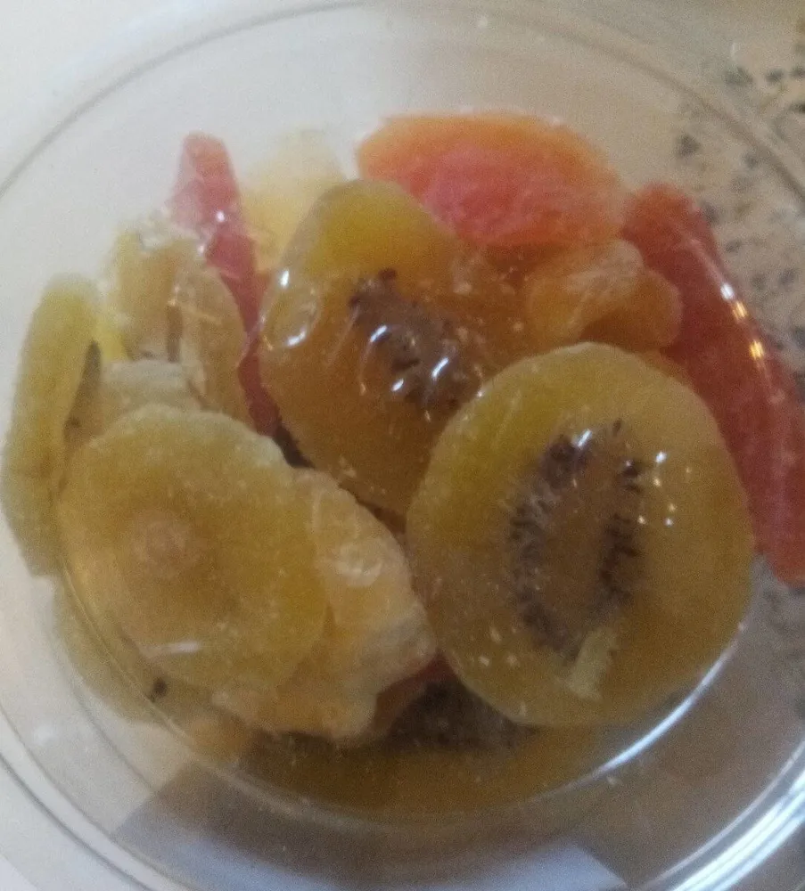 Assortiment fruit déshydratés
