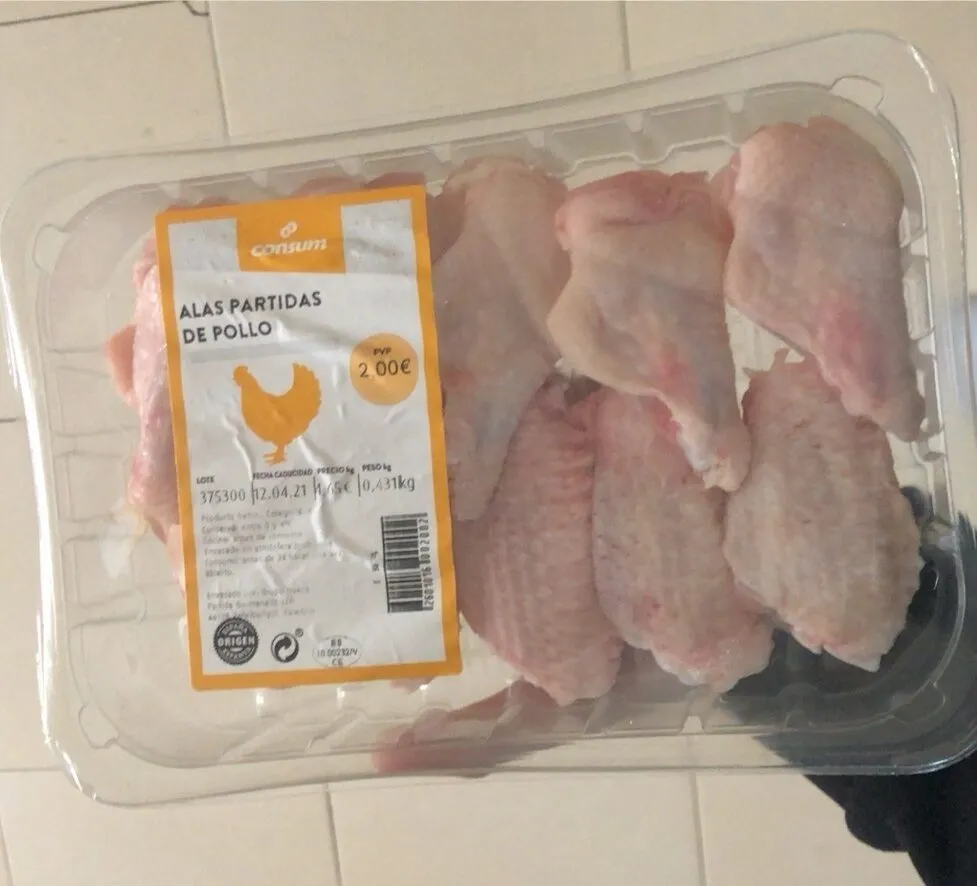 Alas de pollo