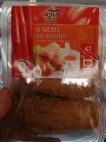 8 nems au poulet
