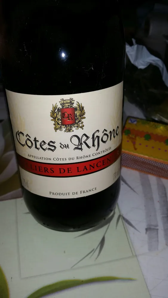 Vin cote du rhone