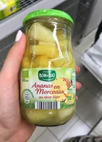 Ananas en morceaux au sirop léger