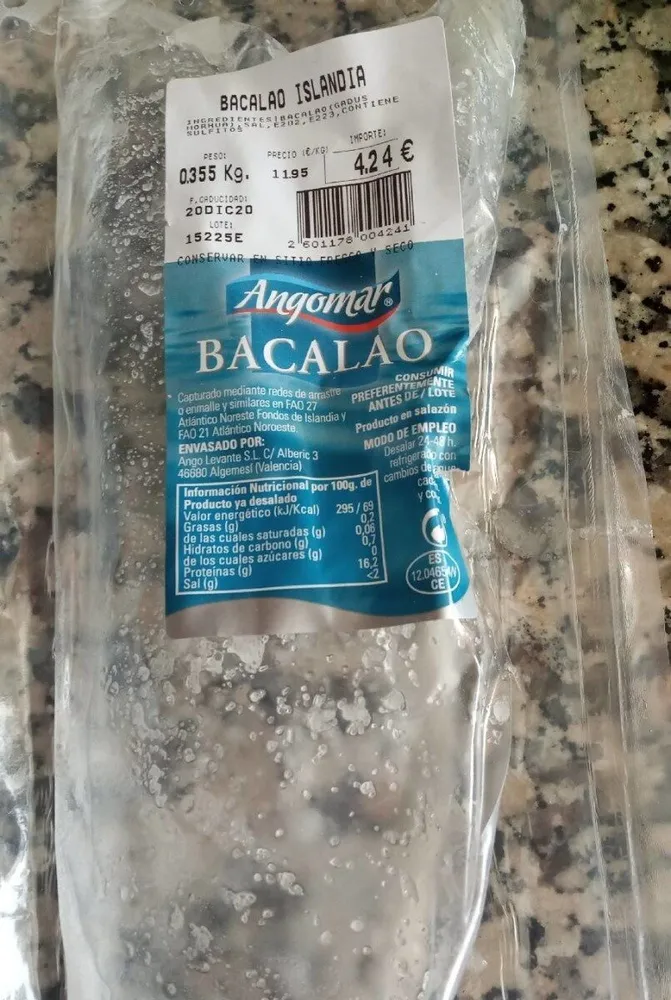 Bacalao Islandia