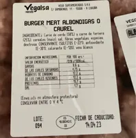 Burger Meat Albondigas o Courel