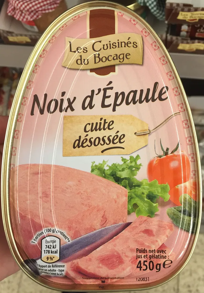 Noix d'Épaule cuite désossée