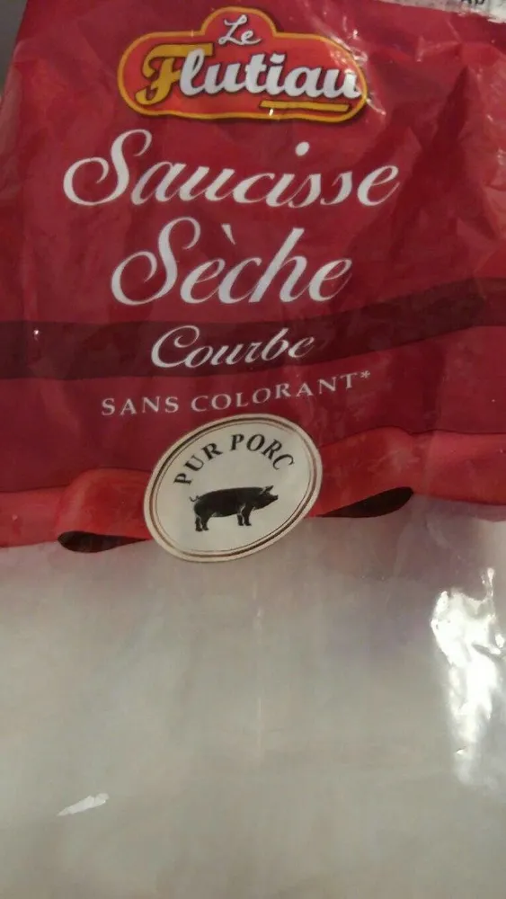 Saucisse sèche Courbe