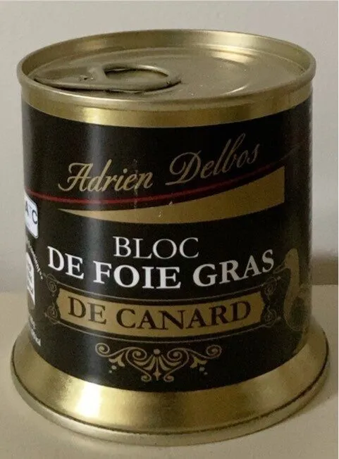 Bloc de foie gras de canard